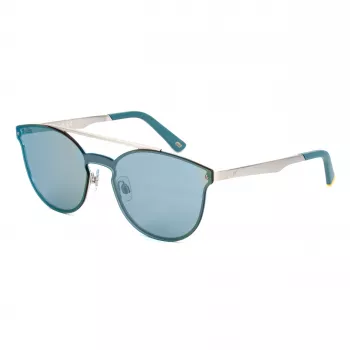 WEB EYEWEAR WE0190-09Q Unisex-Sonnenbrille - Geometrischer Acetatrahmen mit UV400-Polycarbonatgläsern