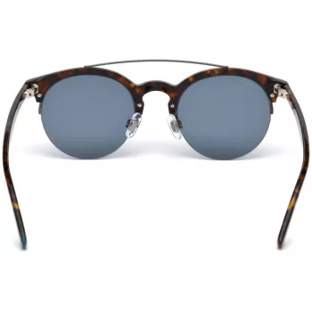 WEB EYEWEAR WE0192-52V Unisex-Sonnenbrille Havanna Acetatrahmen Braune Verlaufsgläser 49mm