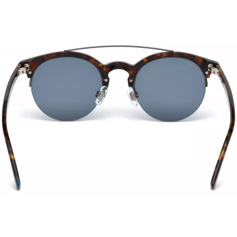 WEB EYEWEAR WE0192-52V Unisex-Sonnenbrille Havanna Acetatrahmen Braune Verlaufsgläser 49mm