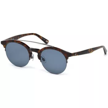 WEB EYEWEAR WE0192-52V Unisex-Sonnenbrille Havanna Acetatrahmen Braune Verlaufsgläser 49mm