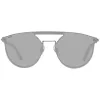 WEB EYEWEAR WE0193-13808V Unisex-Sonnenbrille - Glänzend schwarzer Rahmen, rauchgraue Gläser, 54 mm
