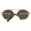 WEB EYEWEAR WE0198-5734G Unisex-Sonnenbrille - Schwarzer Acetatrahmen, grau getönte Gläser, 57 mm