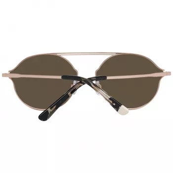 WEB EYEWEAR WE0198-5734G Unisex-Sonnenbrille - Schwarzer Acetatrahmen, grau getönte Gläser, 57 mm