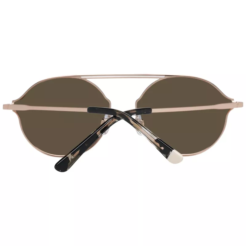 WEB EYEWEAR WE0198-5734G Unisex-Sonnenbrille - Schwarzer Acetatrahmen, grau getönte Gläser, 57 mm