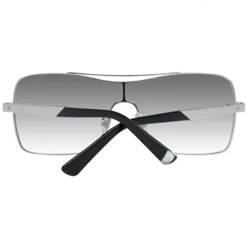 WEB EYEWEAR WE0202-16C Unisex-Sonnenbrille, glänzend schwarzer Rahmen, graue Gläser, 54 mm