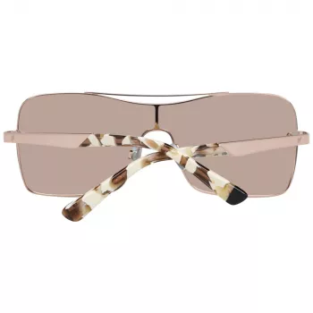WEB EYEWEAR WE0202-34G Unisex Havana Acetate Sonnenbrille mit grünen Polycarbonat-Gläsern UV400