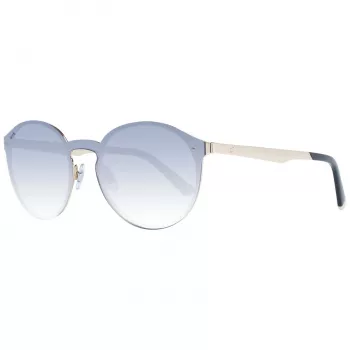 WEB EYEWEAR WE0203-0028X Unisex Sonnenbrille Shield/Geometric Full Rim Schwarz Grau 135mm