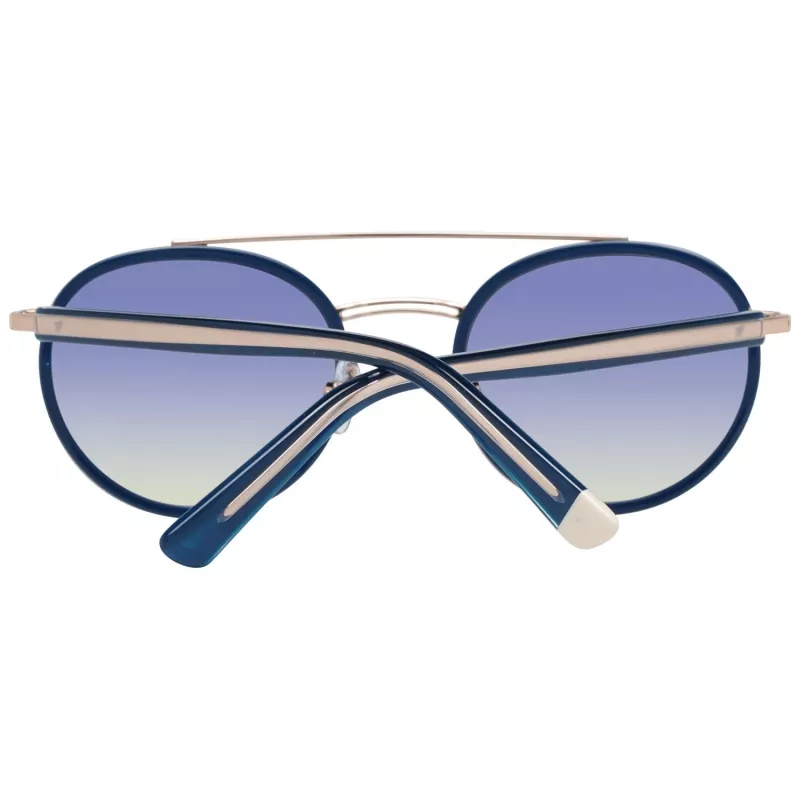 WEB EYEWEAR WE0225-5290W Unisex Sonnenbrille, Schwarzer Rahmen, Graue Gläser, 52/22/145 mm