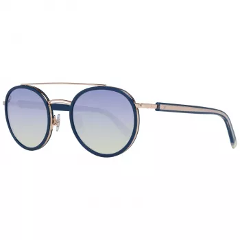 WEB EYEWEAR WE0225-5290W Unisex Sonnenbrille, Schwarzer Rahmen, Graue Gläser, 52/22/145 mm