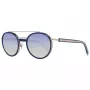 WEB EYEWEAR WE0225-5290W Unisex Sonnenbrille, Schwarzer Rahmen, Graue Gläser, 52/22/145 mm