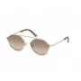 Web Eyewear WE0243-32G Unisex Pilot Sonnenbrille Gold Rahmen Braun Verlaufsglas UV400 58mm