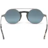 WEB EYEWEAR WE0247-09Q Unisex eckige Sonnenbrille Havanna Acetatrahmen braune Polycarbonatgläser UV400