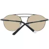 WEB EYEWEAR WE0249-5802G Unisex Sonnenbrille Schwarzer Rahmen Graue Gläser 58/18/145 mm