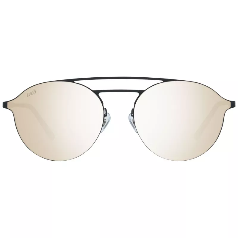 WEB EYEWEAR WE0249-5802G Unisex Sonnenbrille Schwarzer Rahmen Graue Gläser 58/18/145 mm