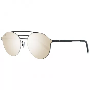 WEB EYEWEAR WE0249-5802G Unisex Sonnenbrille Schwarzer Rahmen Graue Gläser 58/18/145 mm