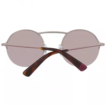 WEB EYEWEAR WE0260-5434U Unisex Sonnenbrille Havanna Acetatrahmen Grüne Polycarbonat-Gläser 54/21/145 mm