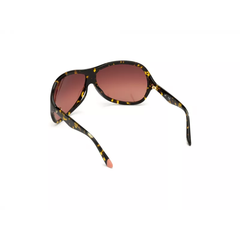 WEB EYEWEAR Woman WE0290-6552F Havana Brown Rectangular Cat Eye Sonnenbrille 65/12/115 mm