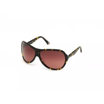 WEB EYEWEAR Woman WE0290-6552F Havana Brown Rectangular Cat Eye Sonnenbrille 65/12/115 mm