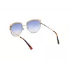 WEB EYEWEAR Damen Butterfly-Sonnenbrille WE0271-5532W Havana Acetat Braun Verlauf UV400 55/18/140