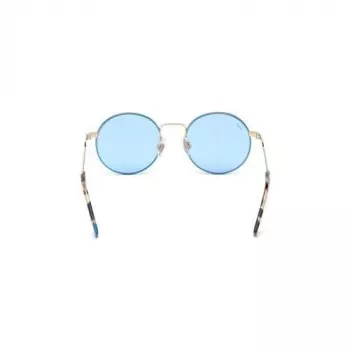 WEB EYEWEAR Damen Cat-Eye-Sonnenbrille WE0254-32V Havana Brown Acetatrahmen Brauner Verlaufsglas 49mm