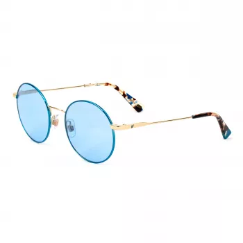 WEB EYEWEAR Damen Cat-Eye-Sonnenbrille WE0254-32V Havana Brown Acetatrahmen Brauner Verlaufsglas 49mm