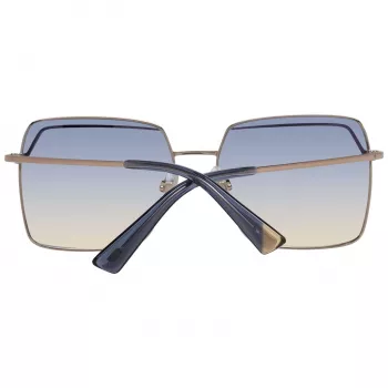 WEB EYEWEAR Damen Cat Eye Sonnenbrille WE0259-5734W Havana Acetat Braun Verlaufsglas 57mm