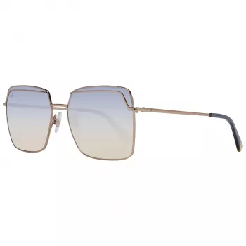 WEB EYEWEAR Damen Cat Eye Sonnenbrille WE0259-5734W Havana Acetat Braun Verlaufsglas 57mm