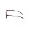 WEB EYEWEAR Damen Cat-Eye-Sonnenbrille WE0266-5155Y Havana/Brown Gradient 51mm