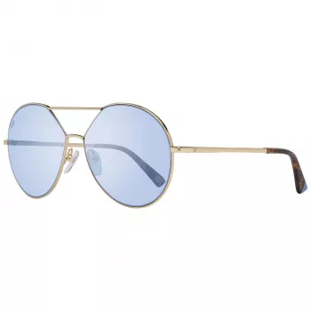 WEB EYEWEAR Damen Cat Eye Sonnenbrille WE0286-5730V Havana Brown Gradient 57mm