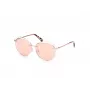 WEB EYEWEAR Damen Cat-Eye-Sonnenbrille WE0297-5726Z Braun Havana/Gold-Ton