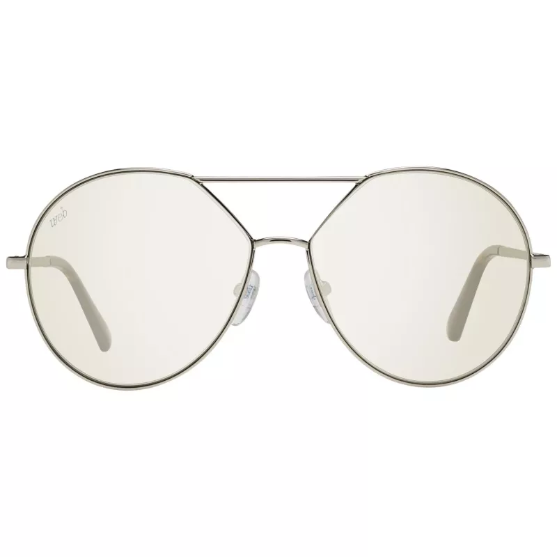 WEB EYEWEAR Damen eckige Vollrand-Acetat-Sonnenbrille WE0286-5732Q UV400 57mm