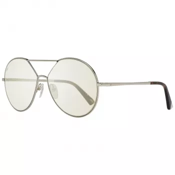 WEB EYEWEAR Damen eckige Vollrand-Acetat-Sonnenbrille WE0286-5732Q UV400 57mm