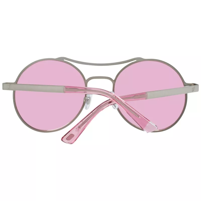 WEB EYEWEAR Damen-Sonnenbrille WE0171-54016 Shiny Black Gestell Smoke Grey Gläser 54/21/135 mm