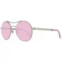 WEB EYEWEAR Damen-Sonnenbrille WE0171-54016 Shiny Black Gestell Smoke Grey Gläser 54/21/135 mm