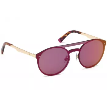 WEB EYEWEAR Damen-Sonnenbrille WE0182-34Z Cat Eye Havana Acetat UV400