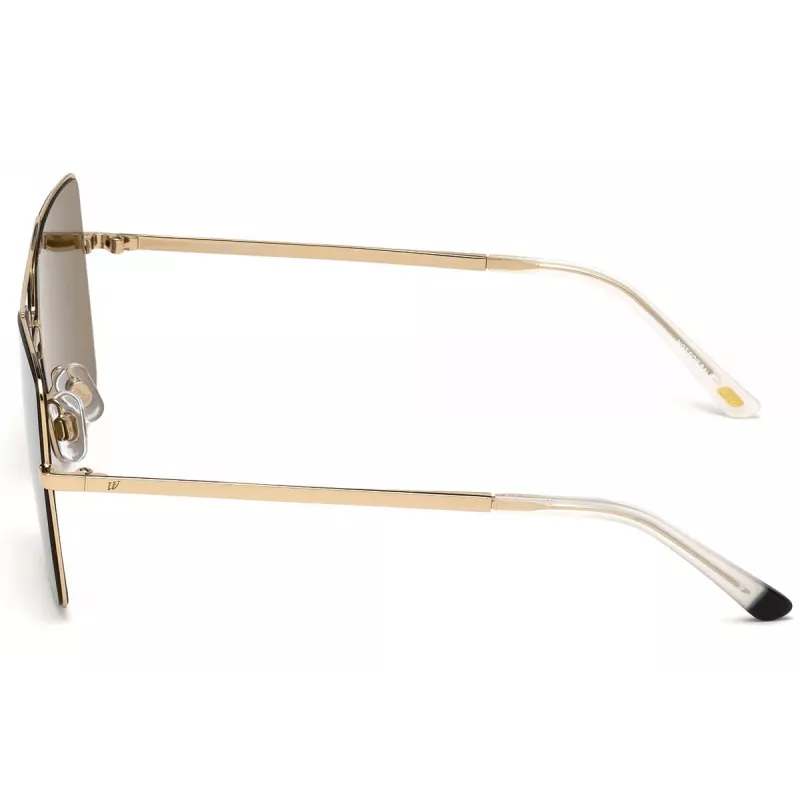 WEB EYEWEAR Damen-Sonnenbrille WE0201-28G Havana Brown Gradient