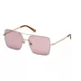 WEB EYEWEAR Damen-Sonnenbrille WE0210-28Y Havana Braun Acetat eckiger Rahmen UV400