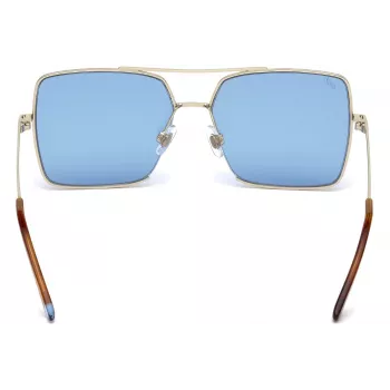 WEB EYEWEAR Damen-Sonnenbrille WE0210-32V Havana/Braun Quadratisch Acetat 57mm