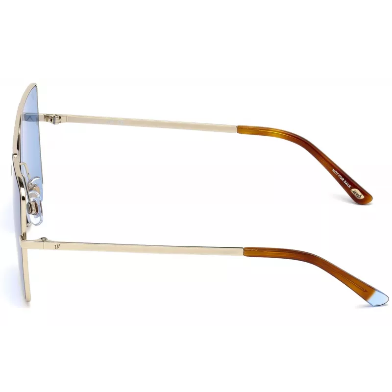 WEB EYEWEAR Damen-Sonnenbrille WE0210-32V Havana/Braun Quadratisch Acetat 57mm