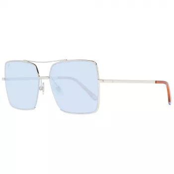 WEB EYEWEAR Damen-Sonnenbrille WE0210-32V Havana/Braun Quadratisch Acetat 57mm