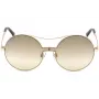 WEB EYEWEAR Damen-Sonnenbrille WE0211-28G Gold Metallrahmen Braune Verlaufsgläser 59mm