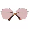 WEB EYEWEAR Damen-Sonnenbrille WE0245-5828G Havana Brown Gradient Square Acetate UV400