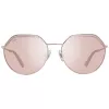 WEB EYEWEAR Damen-Sonnenbrille WE0258-5833G Havanna Acetat eckiger Rahmen braun verlaufende Gläser 58/18/140 mm