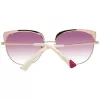 WEB EYEWEAR Damen-Sonnenbrille WE0271-5533Z Havana Braun Quadratisch Acetat Verlaufsglas 55mm