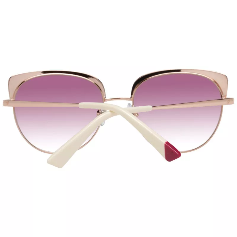 WEB EYEWEAR Damen-Sonnenbrille WE0271-5533Z Havana Braun Quadratisch Acetat Verlaufsglas 55mm