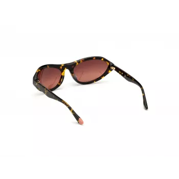 WEB EYEWEAR Damen-Sonnenbrille WE0288-6052F Havana Grau Verlauf 60/18/125 mm