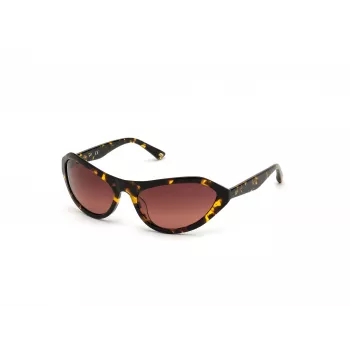WEB EYEWEAR Damen-Sonnenbrille WE0288-6052F Havana Grau Verlauf 60/18/125 mm