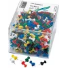 WEDO Reißzwecken, 10 mm Kopfdurchmesser, 12 mm Stift (54600)