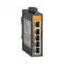 WEIDMUELLER IE-SW-EL05-5TX Unmanaged Fast Ethernet Industrial Switch, 5x RJ45, DIN Rail