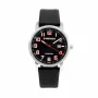 WENGER Herrenuhr 19.041.127 42mm Swiss Quartz Chronograph Blaues Zifferblatt Braunes Leder